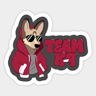 Team K-9 Sticker